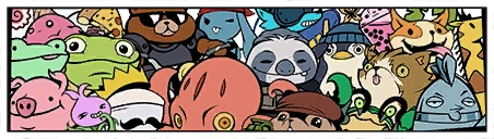 Banner „Kritzelbrudis // Taktifreunde“