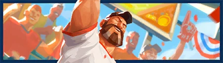 Banner „Wieder daheim // Brimstone“