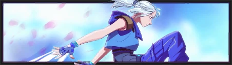 Karta „Jett VALORANT GO! – Tom 1”