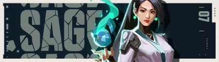 Banner „VALORANT: Sage“
