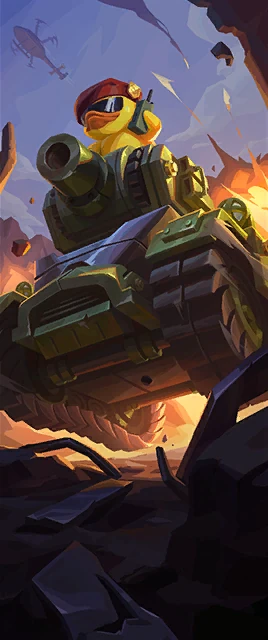 Quack n' Loaded Card