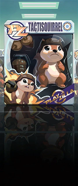 PlayZilla Tactisquirrel Card