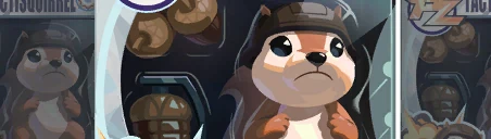 PlayZilla Tactisquirrel Card