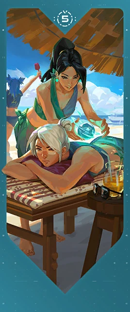 5 Years: Day Off Card